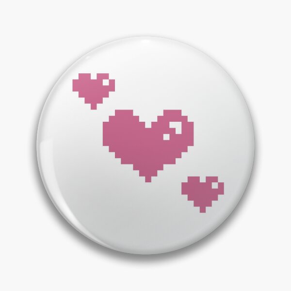 Item preview, Shiny pink hearts designed and sold by BerryKumo.