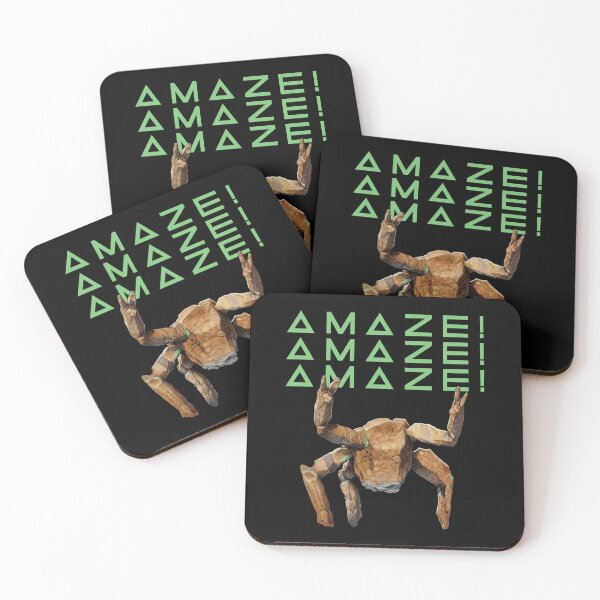 Item preview, Amaze Crab Funny Crab Pun Alien Meme designed and sold by KAWKAW-DRHM.