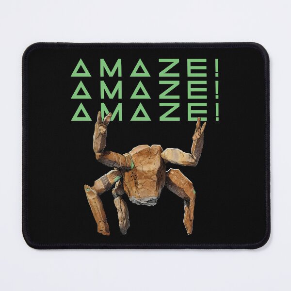 Item preview, Amaze Crab Funny Crab Pun Alien Meme designed and sold by KAWKAW-DRHM.