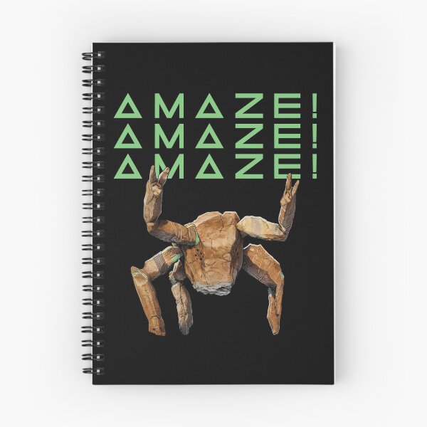 Item preview, Amaze Crab Funny Crab Pun Alien Meme designed and sold by KAWKAW-DRHM.