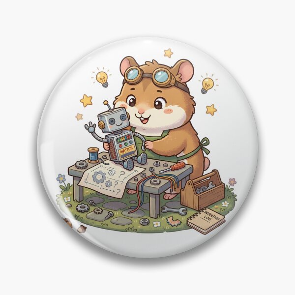 Item preview, Hamster Building Robot designed and sold by MzulhilmiZam.