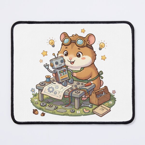 Item preview, Hamster Building Robot designed and sold by MzulhilmiZam.