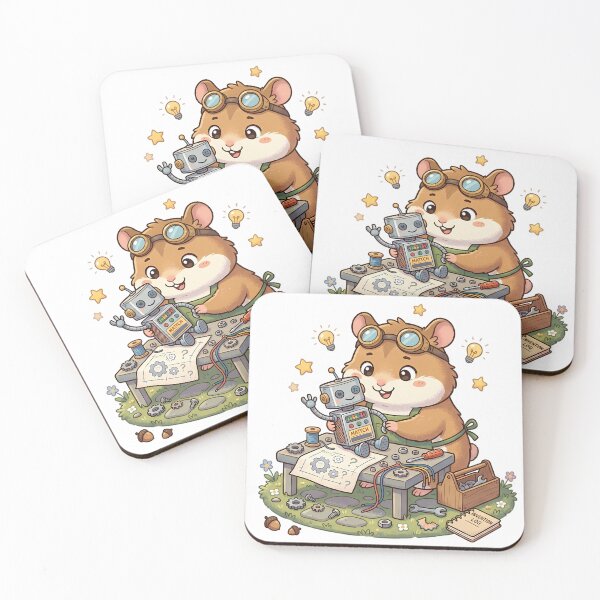 Item preview, Hamster Building Robot designed and sold by MzulhilmiZam.