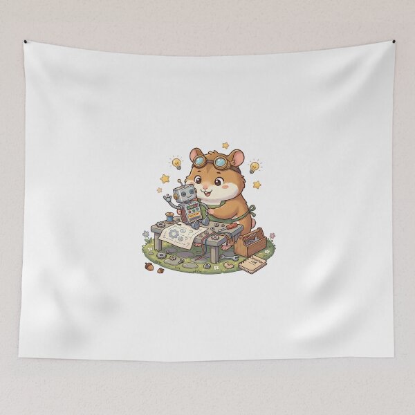 Item preview, Hamster Building Robot designed and sold by MzulhilmiZam.