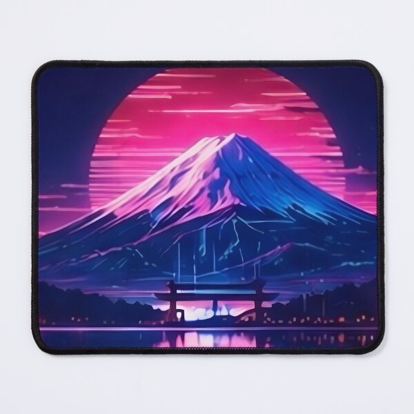 Item preview, Neon Mount Fuji designed and sold by kocha-014.