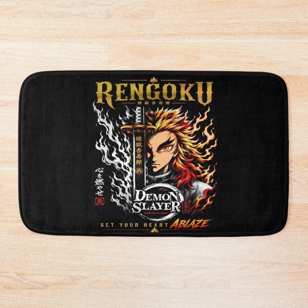 Item preview, Kyojuro Rengoku - Flame Breathing Hashira -Set Your Heart Ablaze Aesthetic Design designed and sold by Trinidesigns123.