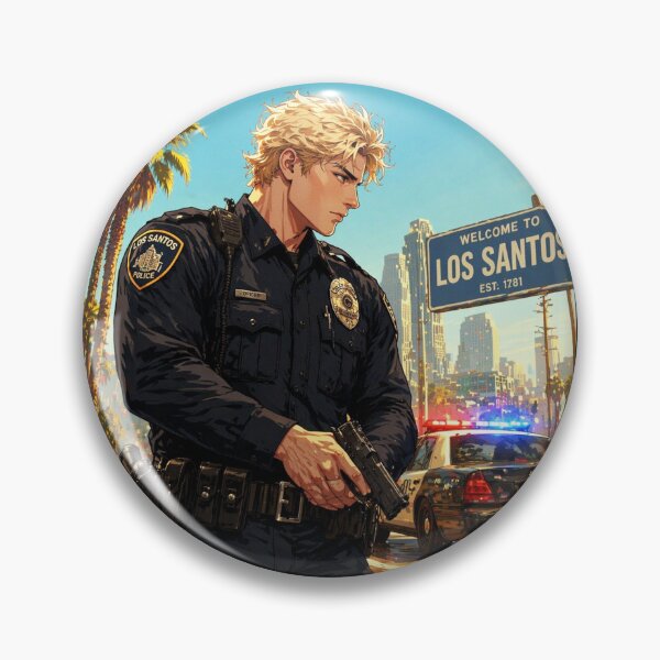 Item preview, Infiltrando los Santos rate my Police Skin designed and sold by Mavila Forge.