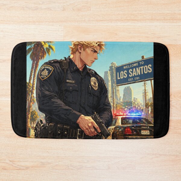 Item preview, Infiltrando los Santos rate my Police Skin designed and sold by Mavila Forge.