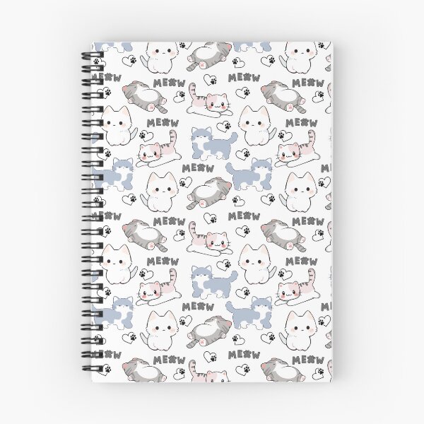 Item preview, Cute Chubby Kittens and Meow Hearts designed and sold by AleksaDesignMTL.