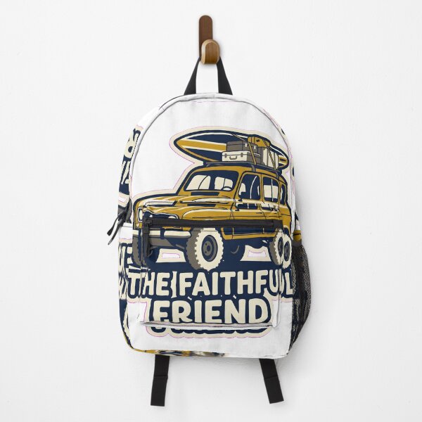 Item preview, Vintage Renault 4 The Faithful Friend Classic Car Art designed and sold by EKHOAISTORE.