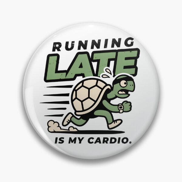 Item preview, Funny Late Turtle T-Shirt | Running Late Cartoon Turtle designed and sold by DineshArtShop.