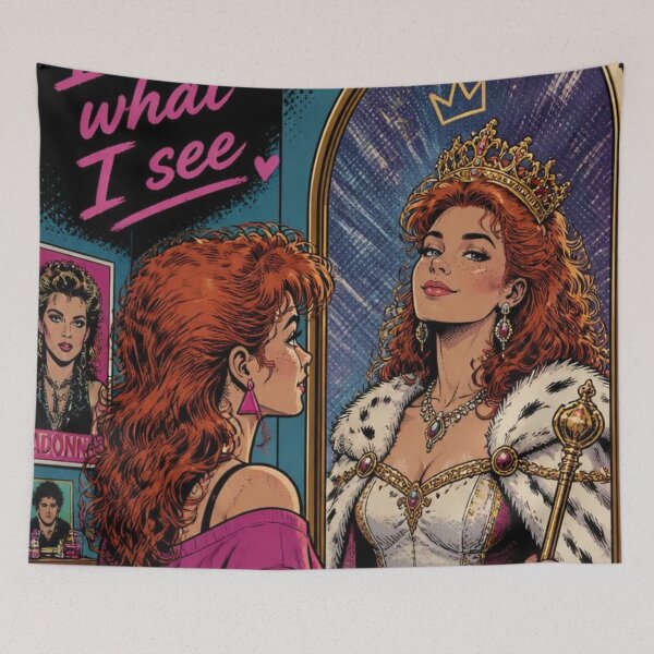 Item preview, I Like What I See - 80s Self Love Queen | Reflection in Ink designed and sold by reflejoentinta.