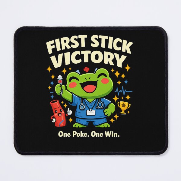 Item preview, First Stick Victory Funny Nurse Frog Shirt | IV Nurse Humor Classic T-Shirt  designed and sold by podlook.