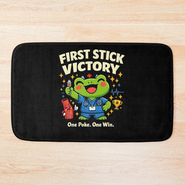Item preview, First Stick Victory Funny Nurse Frog Shirt | IV Nurse Humor Classic T-Shirt  designed and sold by podlook.