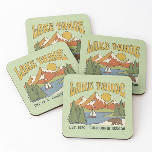 Item preview, 1970s Retro Lake Tahoe Vintage Tahoe Bear  designed and sold by Milasneeze.