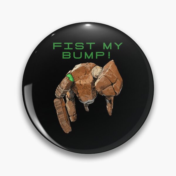 Item preview, Fist My Bump Funny Rocky Alien designed and sold by KAWKAW-DRHM.