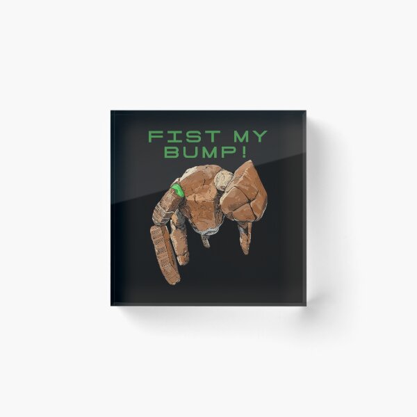 Item preview, Fist My Bump Funny Rocky Alien designed and sold by KAWKAW-DRHM.