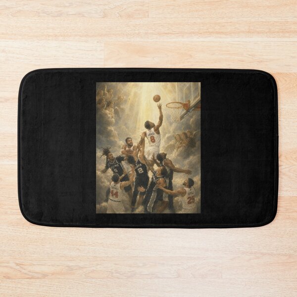 Item preview, Heavenly Basketball Art Vintage New York-Knicks Sports designed and sold by KAWKAW-DRHM.