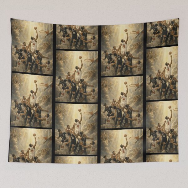 Item preview, Heavenly Basketball Art Vintage New York-Knicks Sports designed and sold by KAWKAW-DRHM.