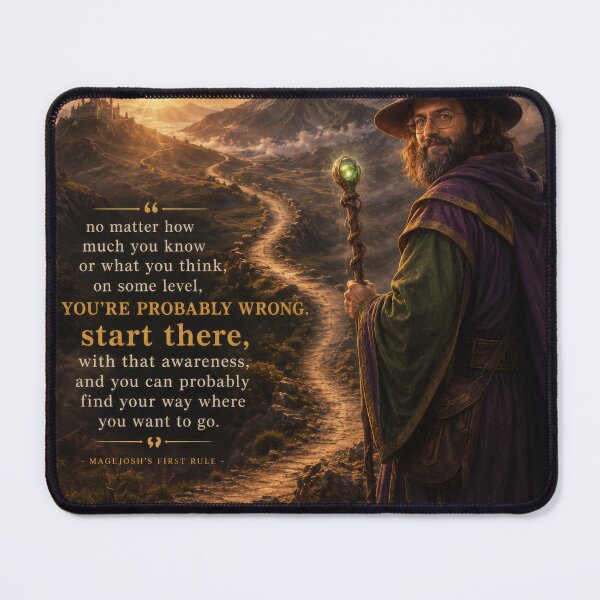 Item preview, magejosh's First Rule: You Could Always Be Wrong designed and sold by magejosh.
