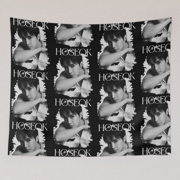 Item preview, HOSEOK J-Hope K-Pop Portrait Vintage Fan Art designed and sold by KAWKAW-DRHM.