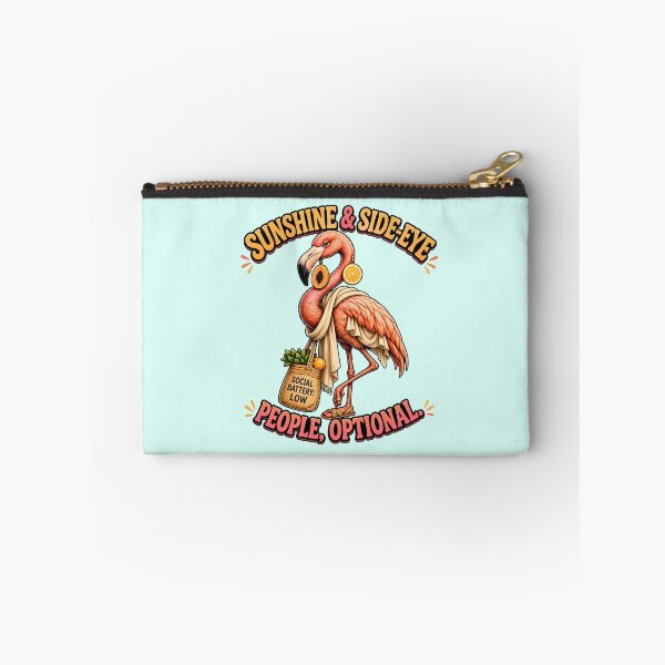 Item preview, Funny Introvert Flamingo Vacation designed and sold by Gentlestate.