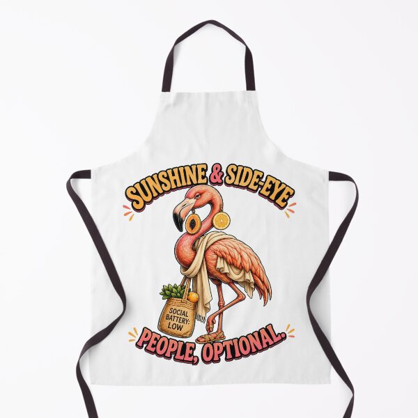 Item preview, Funny Introvert Flamingo Vacation designed and sold by Gentlestate.