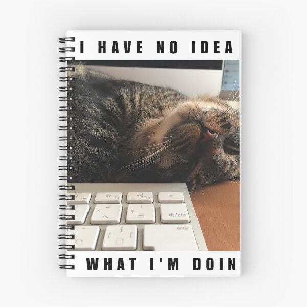 Item preview, Funny Sleeping Cat Keyboard Meme T-Shirt designed and sold by Soul-Lee.