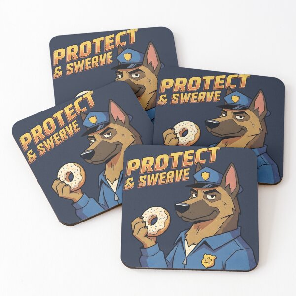 Item preview, Police Dog German Shepherd designed and sold by SillyPawsStudio.