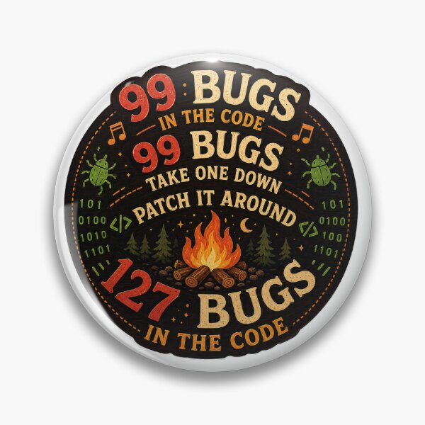 Item preview, 99 Bugs in the Code designed and sold by InkPixell.