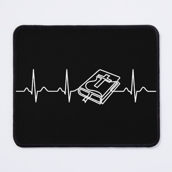 Item preview, Bible Heartbeat Christian Faith Believer Gift designed and sold by clickbongski.