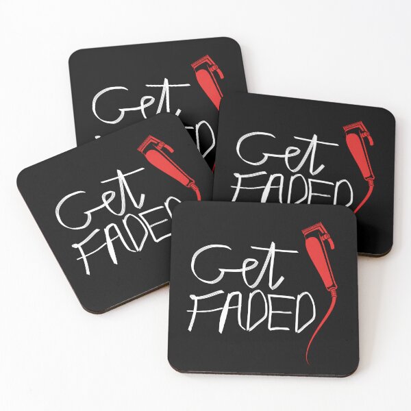Item preview, Get Faded Barber Clipper Typography designed and sold by Majnon8bp.