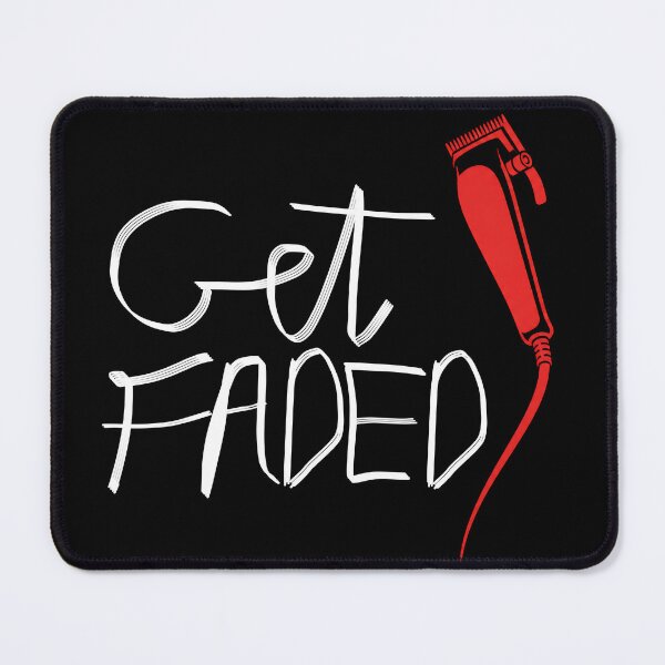 Item preview, Get Faded Barber Clipper Typography designed and sold by Majnon8bp.