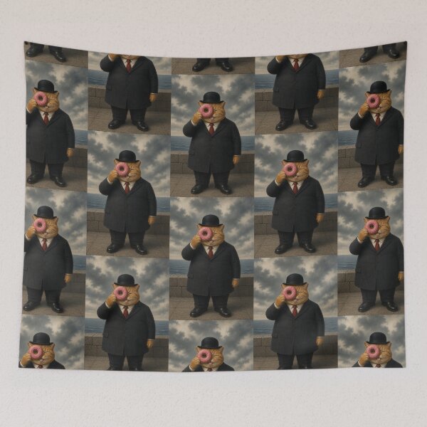 Item preview, Funny Chonky Ginger Tabby Son of Man Dreamscape designed and sold by Mindworx21.