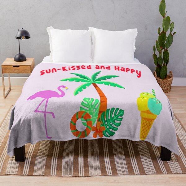 Item preview, SUN-KISSED AND HAPPY DESIGN 3 designed and sold by DigitalandPhoto.