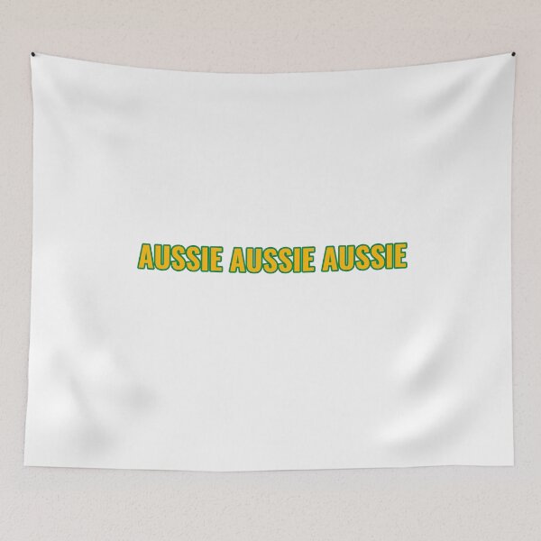 Item preview, Aussie Aussie Aussie Shirt – Australia Soccer Fan Tee | Uncle Jichuan designed and sold by Uncle-Jichuan.
