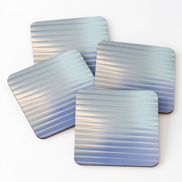 Item preview, Y2K Holographic Ribbed Glass Texture Pastel Iridescent Fluted Abstract designed and sold by LYAN-STORE.