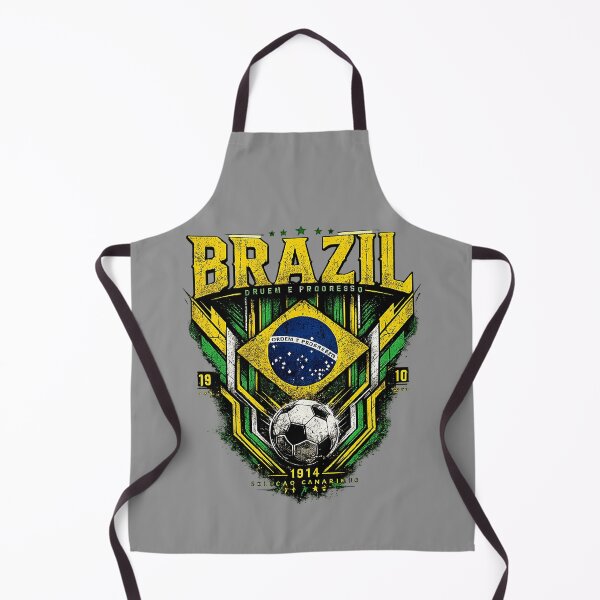 Item preview, Brazil Football Vintage Badge | Brazilian Soccer Fan Graphic designed and sold by TheWorldGameStudio .