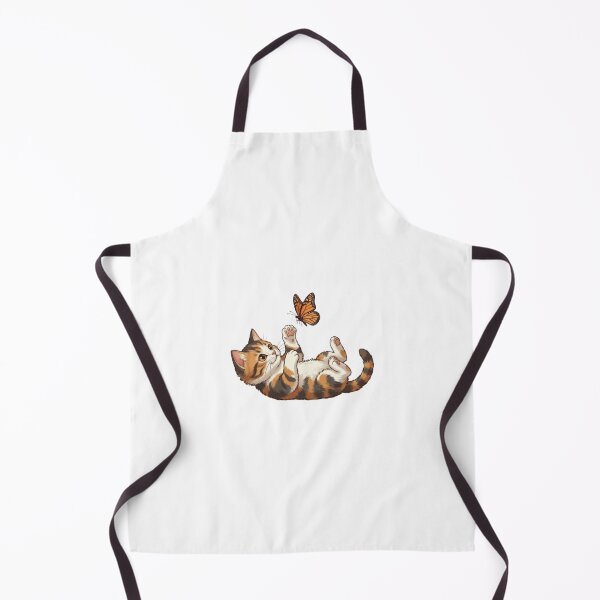 Item preview, Playful Calico Kitten Catching a Butterfly designed and sold by Artgirldhanya.