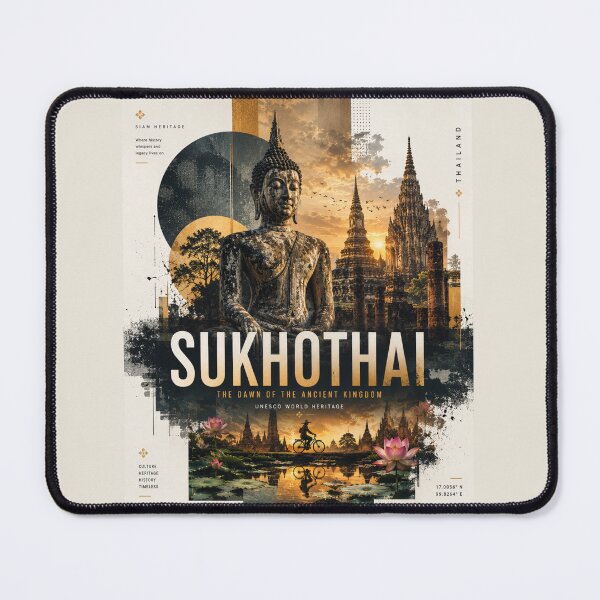 Item preview, SukhoThai the dawn of Ancient Kingdom Thailand unesco world heritage,brafdesign  designed and sold by Brafdesign.