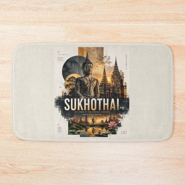 Item preview, SukhoThai the dawn of Ancient Kingdom Thailand unesco world heritage,brafdesign  designed and sold by Brafdesign.