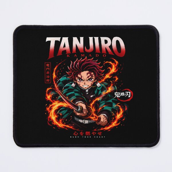 Item preview, Tanjiro Kamado- Burning Heart -Epic Aesthetic Design designed and sold by Trinidesigns123.