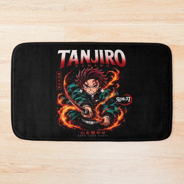 Item preview, Tanjiro Kamado- Burning Heart -Epic Aesthetic Design designed and sold by Trinidesigns123.