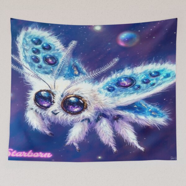 Item preview, Dreamspace Moths designed and sold by StarbornPrime.