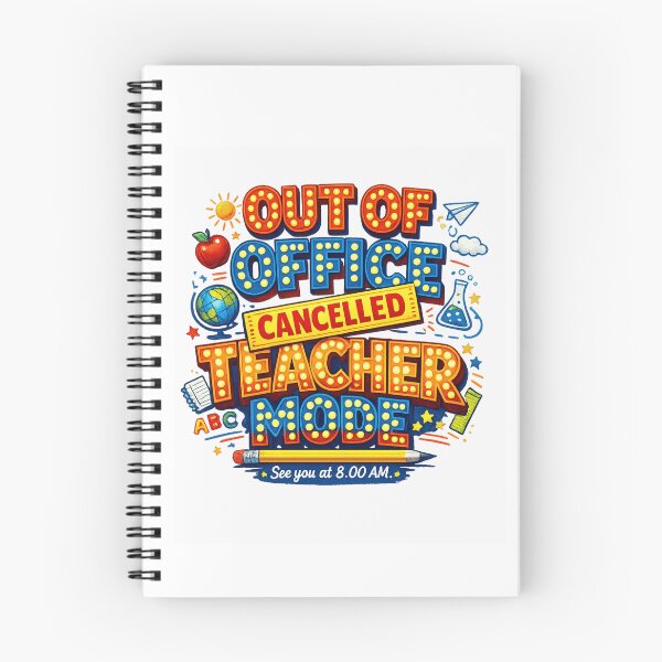 Item preview, Out of Office Teacher Mode Cancelled Funny Last Day of School designed and sold by ZAKE-store.
