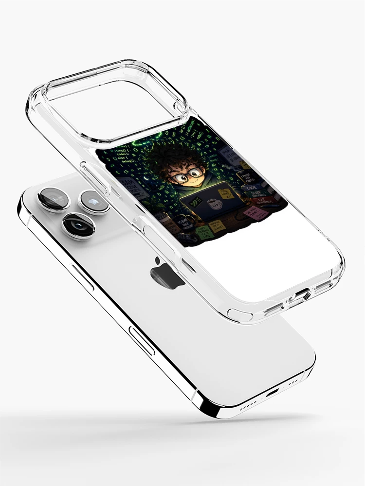 Thumbnail 2 of 5, iPhone Case, Coding Mode designed and sold by InkPixell.