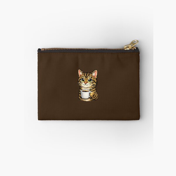Item preview, Cat Holding a Coffee designed and sold by odkocreative.