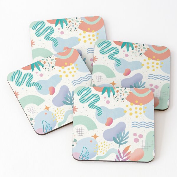 Item preview, Pastel Softness - Organic Abstract Pattern and Terrazzo designed and sold by  MinJira_.