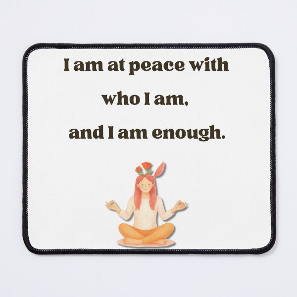 Item preview, At Peace With Who I Am Positive Affirmation designed and sold by els-shop.