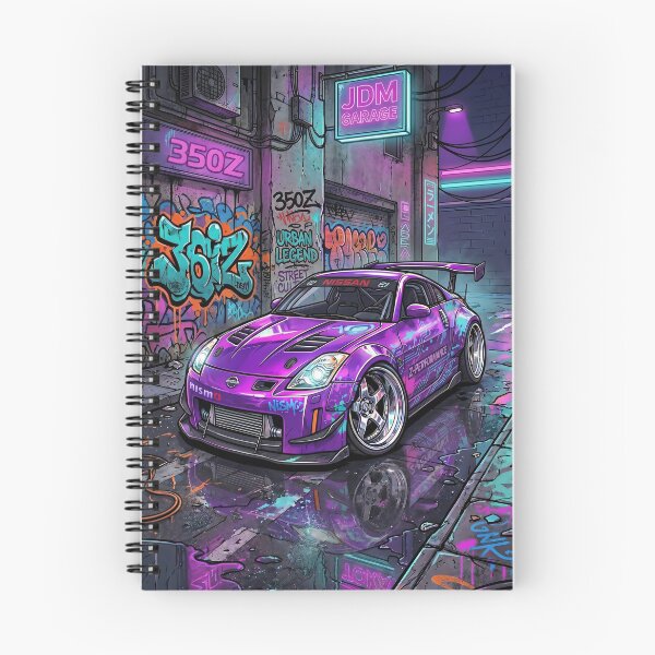 Item preview, 350Z Purple Street Style Car designed and sold by cooldesigns2022.
